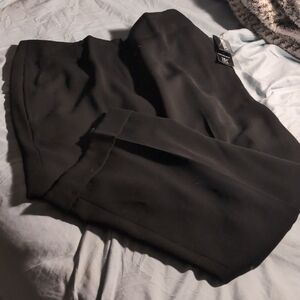 Inc Basics Women's Wide Leg Black Pants